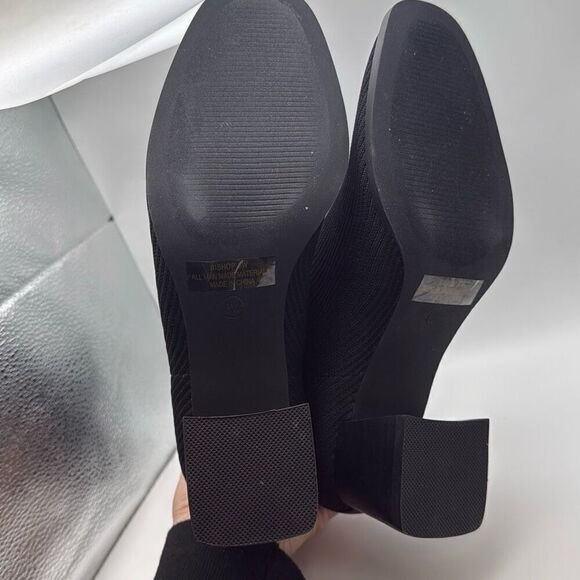 CUSHIONAIRE Women's Bishop Stretch boot SIZE 8 WIDE BLACK - Picture 7 of 7